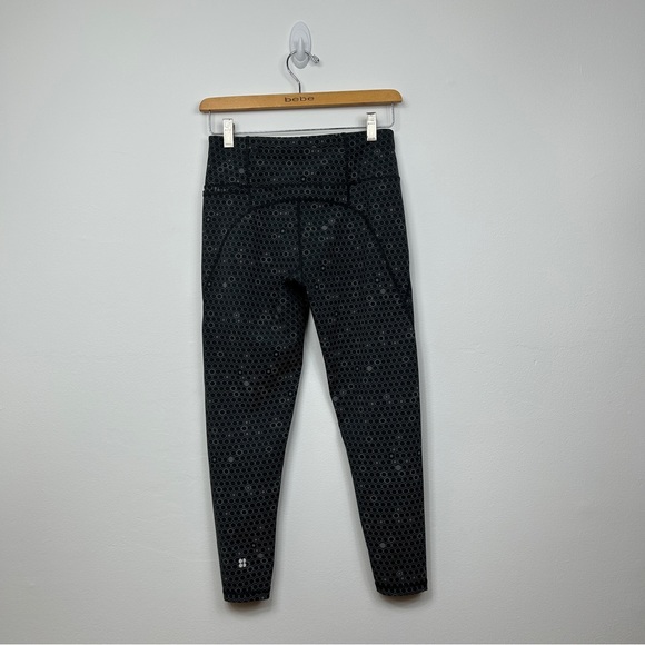 Sweaty Betty Power 7/8 Athletic Tights Workout Leggings Black/Gray Size Small - Picture 4 of 13